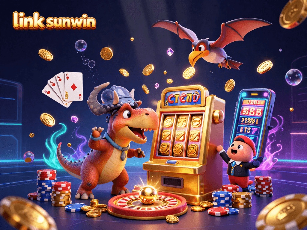 Engage with link sunwin and experience thrilling jackpots in a lively casino atmosphere